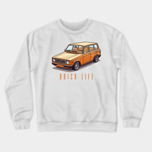 Brick Life - 240 Station Wagon Original Design Crewneck Sweatshirt